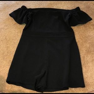 Black Charlotte Russe Romper